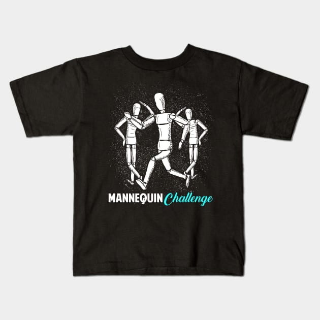 Mannequin Challenge Kids T-Shirt by obet619315